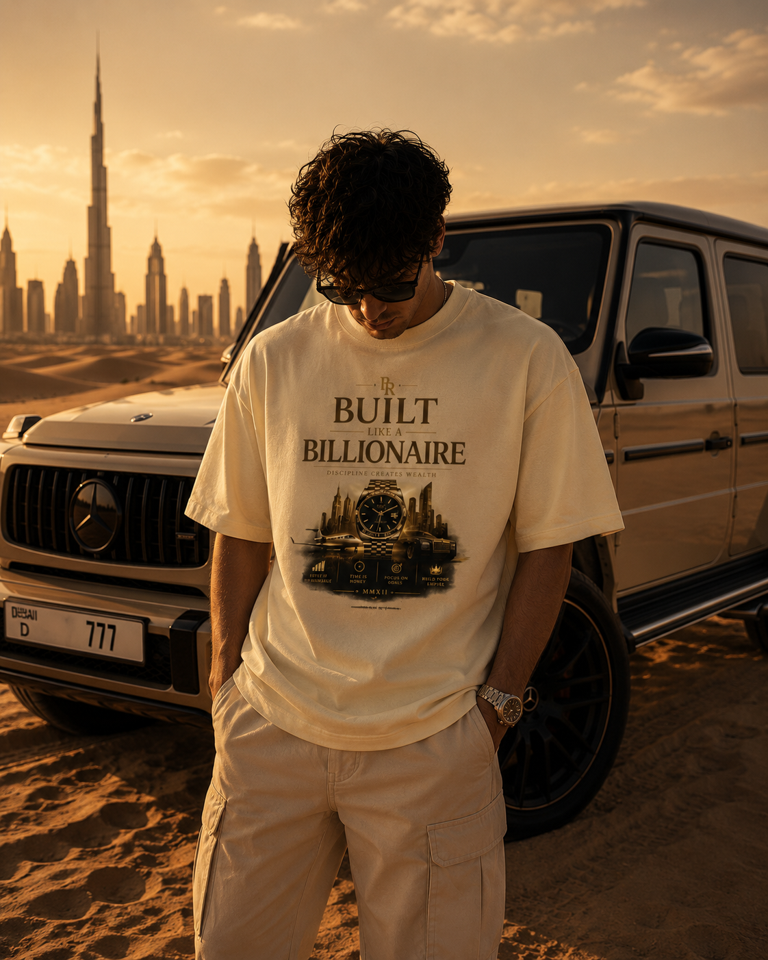 Built Like A Billionaire Oversized Tee