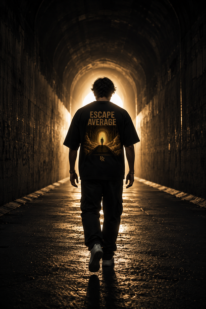 Escape Average Oversized Tee – Built Rare