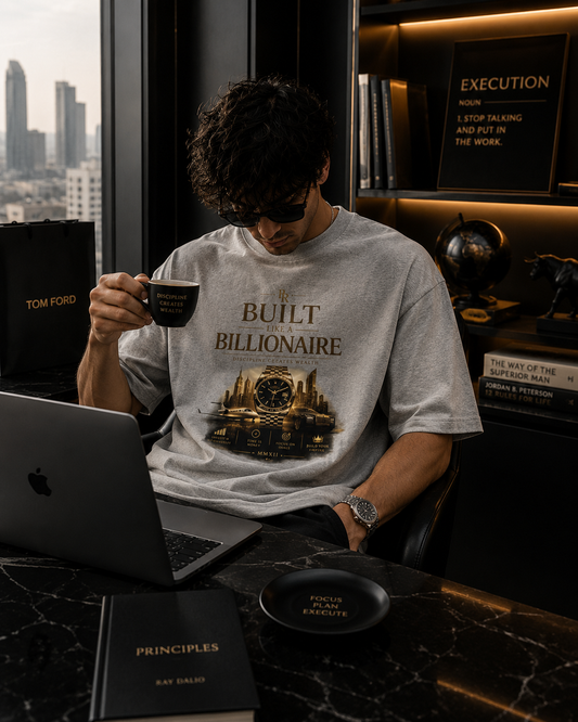 Built Like A Billionaire Oversized Tee