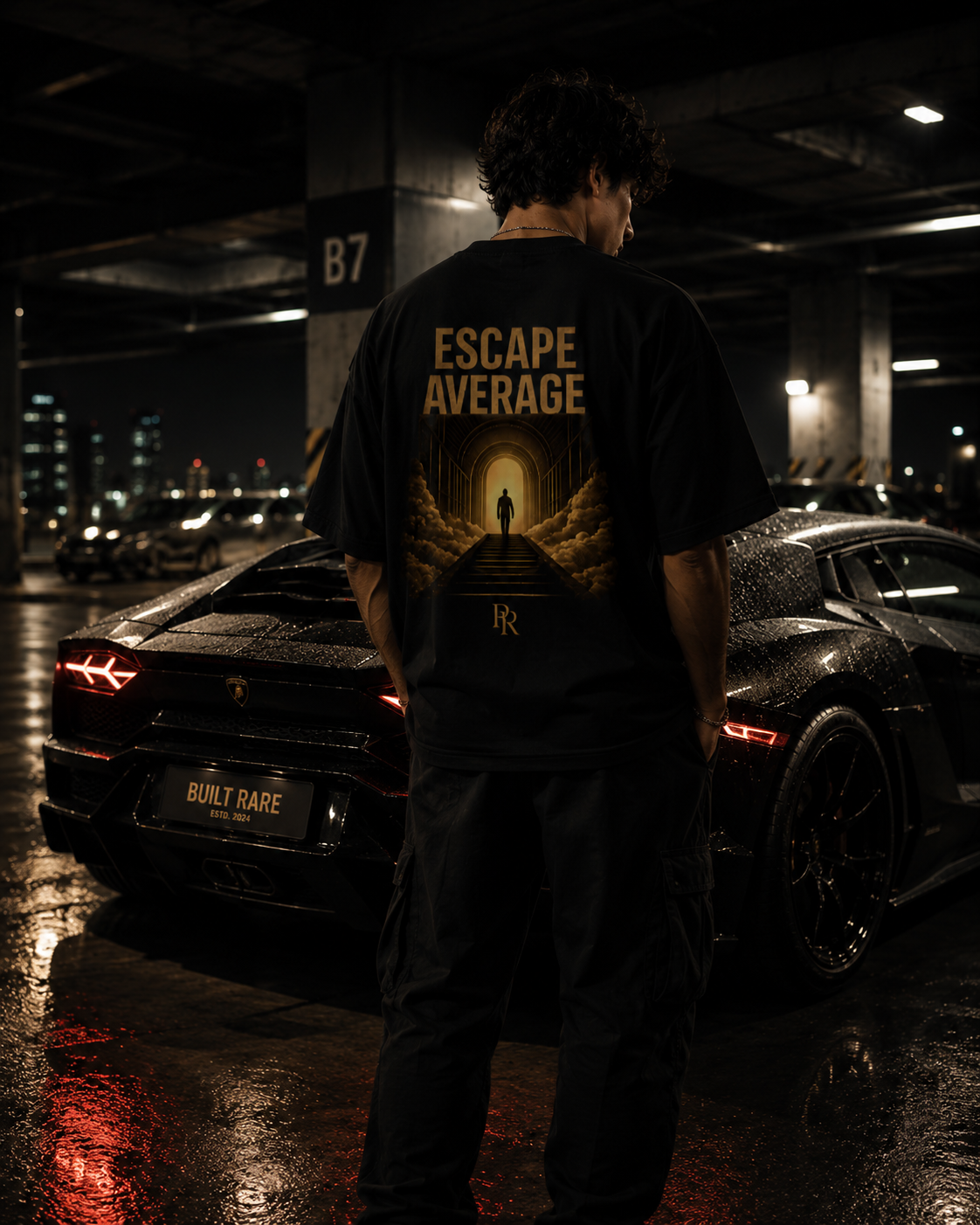 Escape Average Oversized Tee – Built Rare
