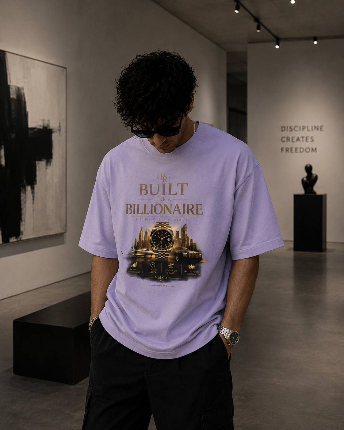 Built Like A Billionaire Oversized Tee