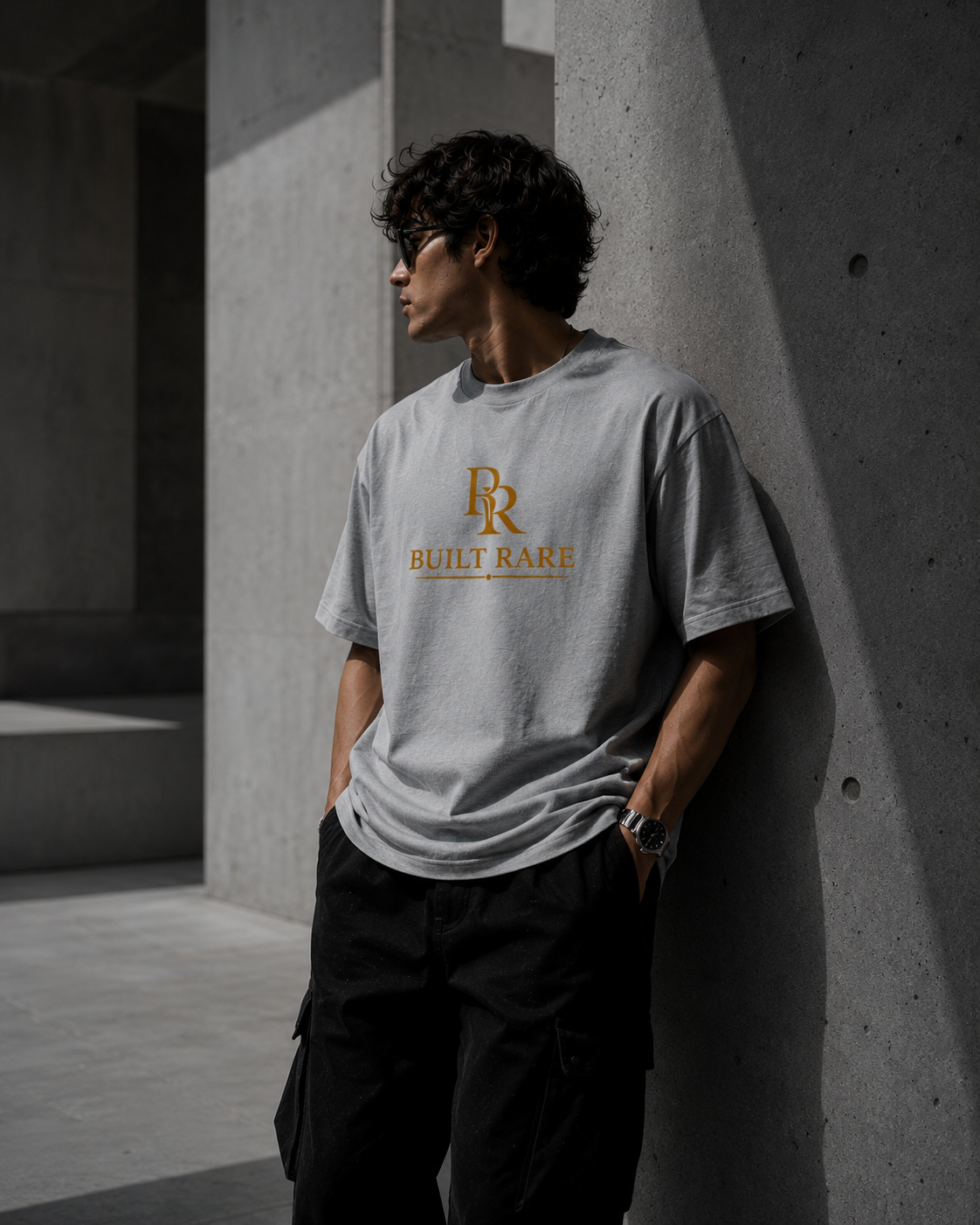 Built Rare Signature Oversized Tee