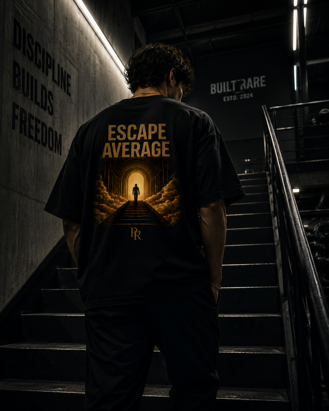 Escape Average Oversized Tee – Built Rare