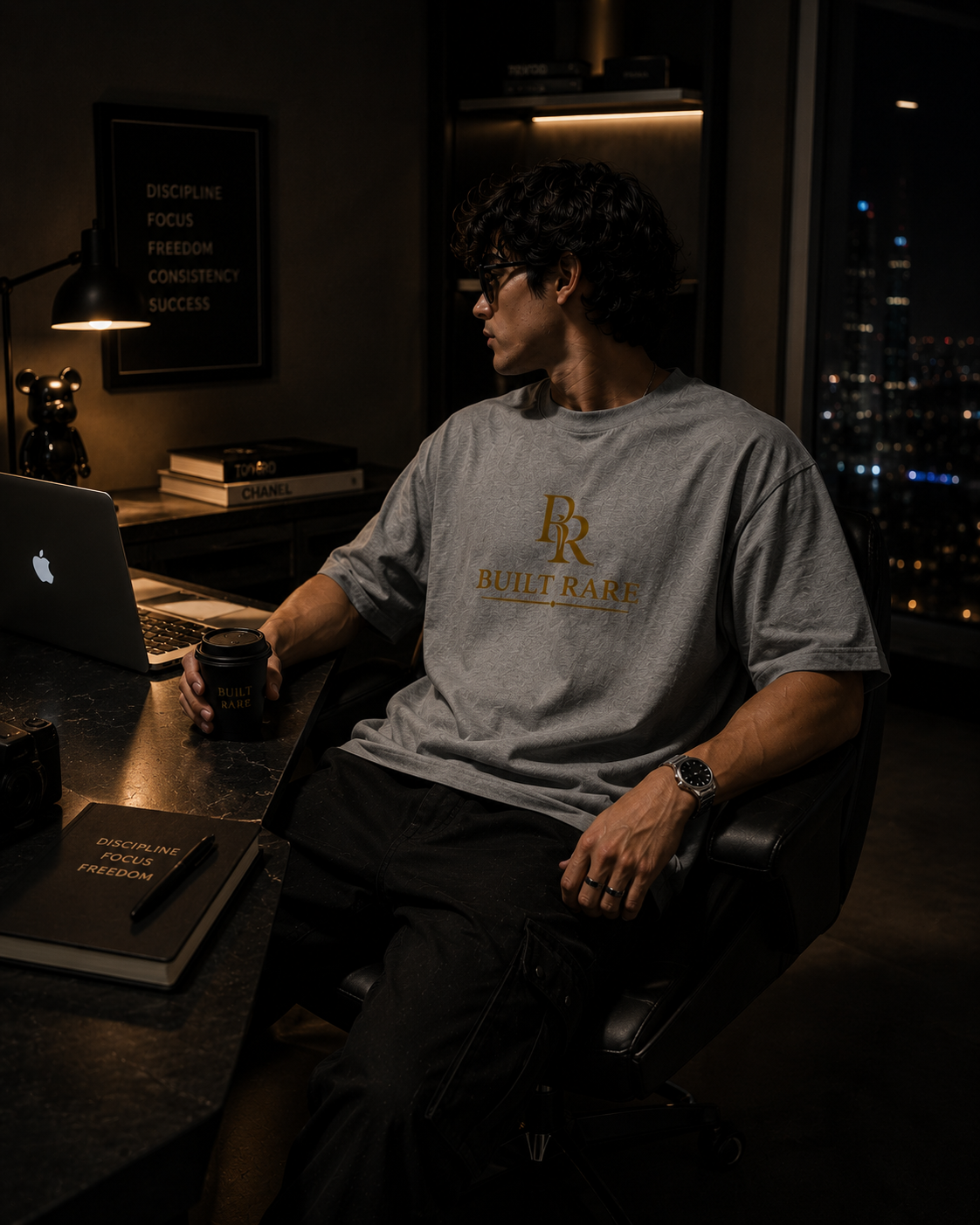 Built Rare Signature Oversized Tee