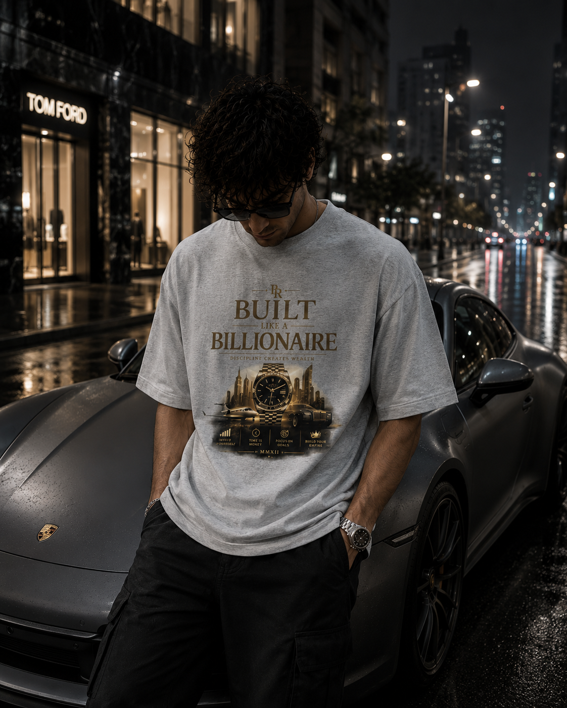 Built Like A Billionaire Oversized Tee