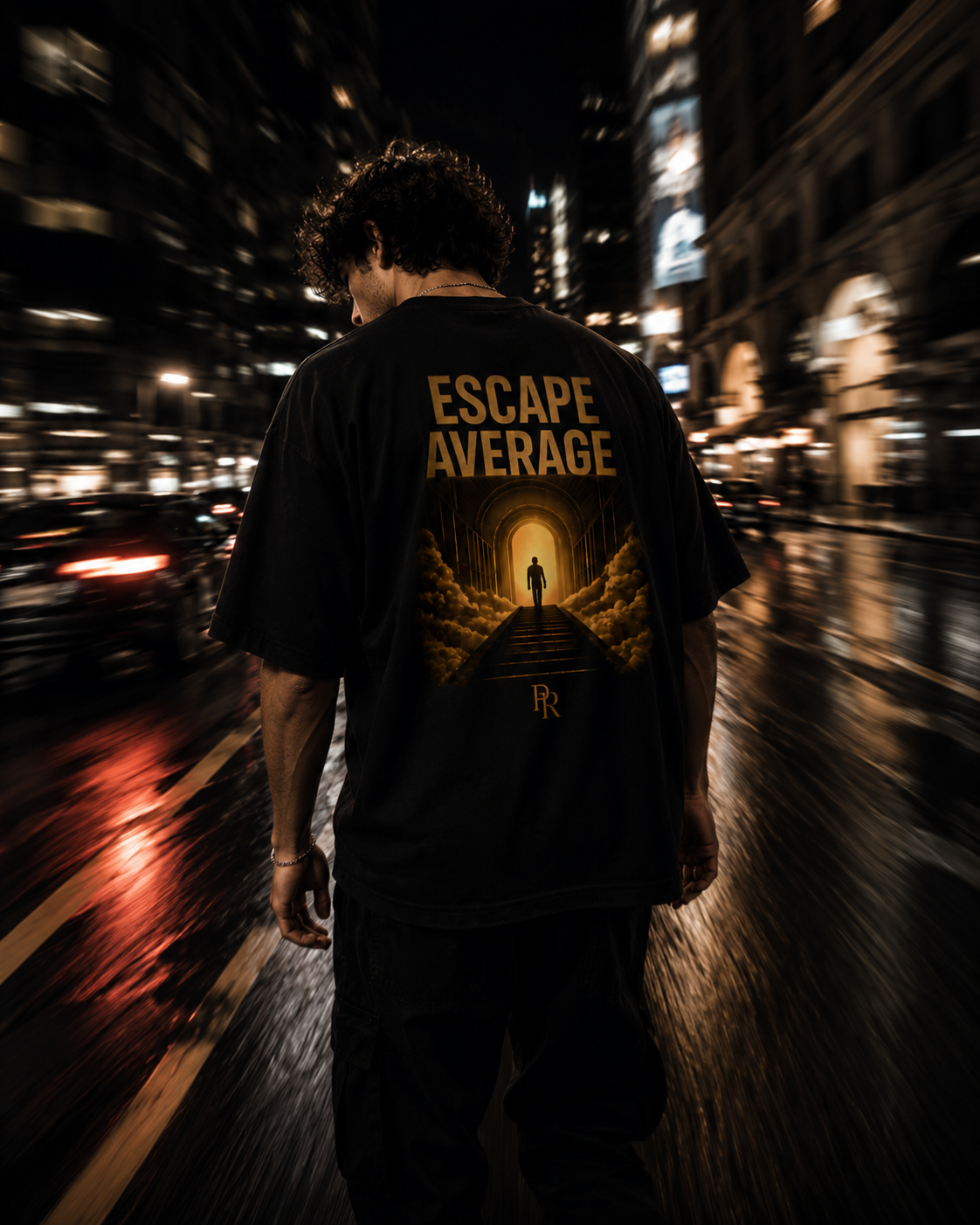 Escape Average Oversized Tee – Built Rare