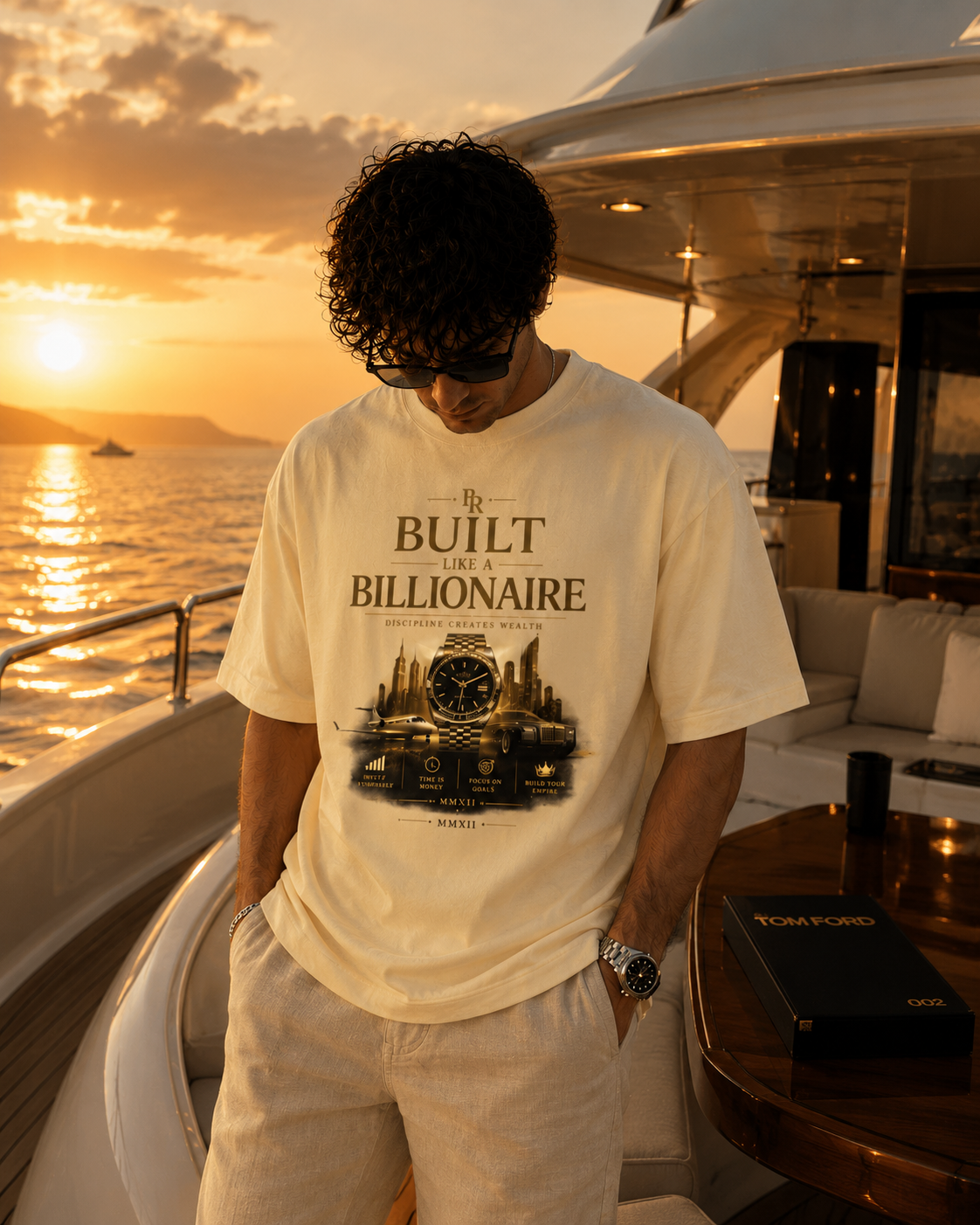 Built Like A Billionaire Oversized Tee