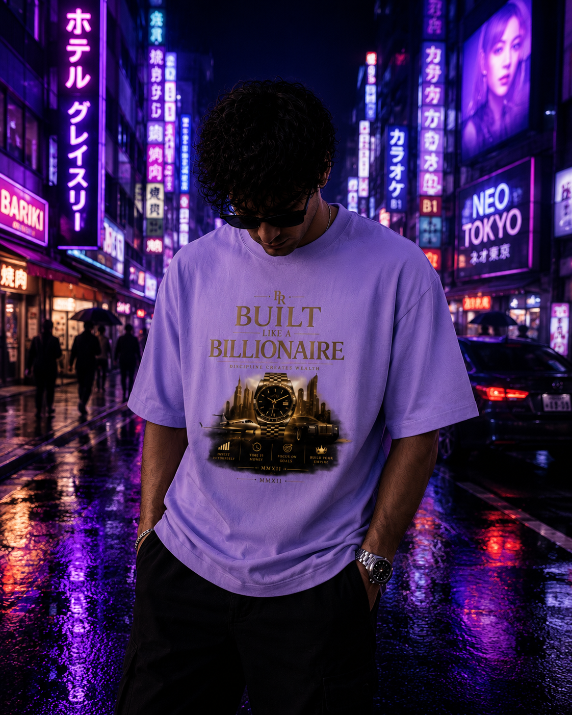 Built Like A Billionaire Oversized Tee